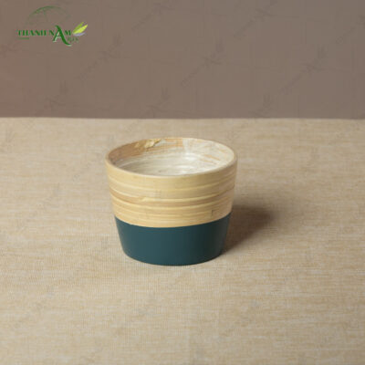 Bamboo planter pot