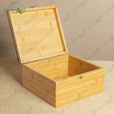A beautifully crafted Pressed Bamboo Box designed for refined everyday storage.