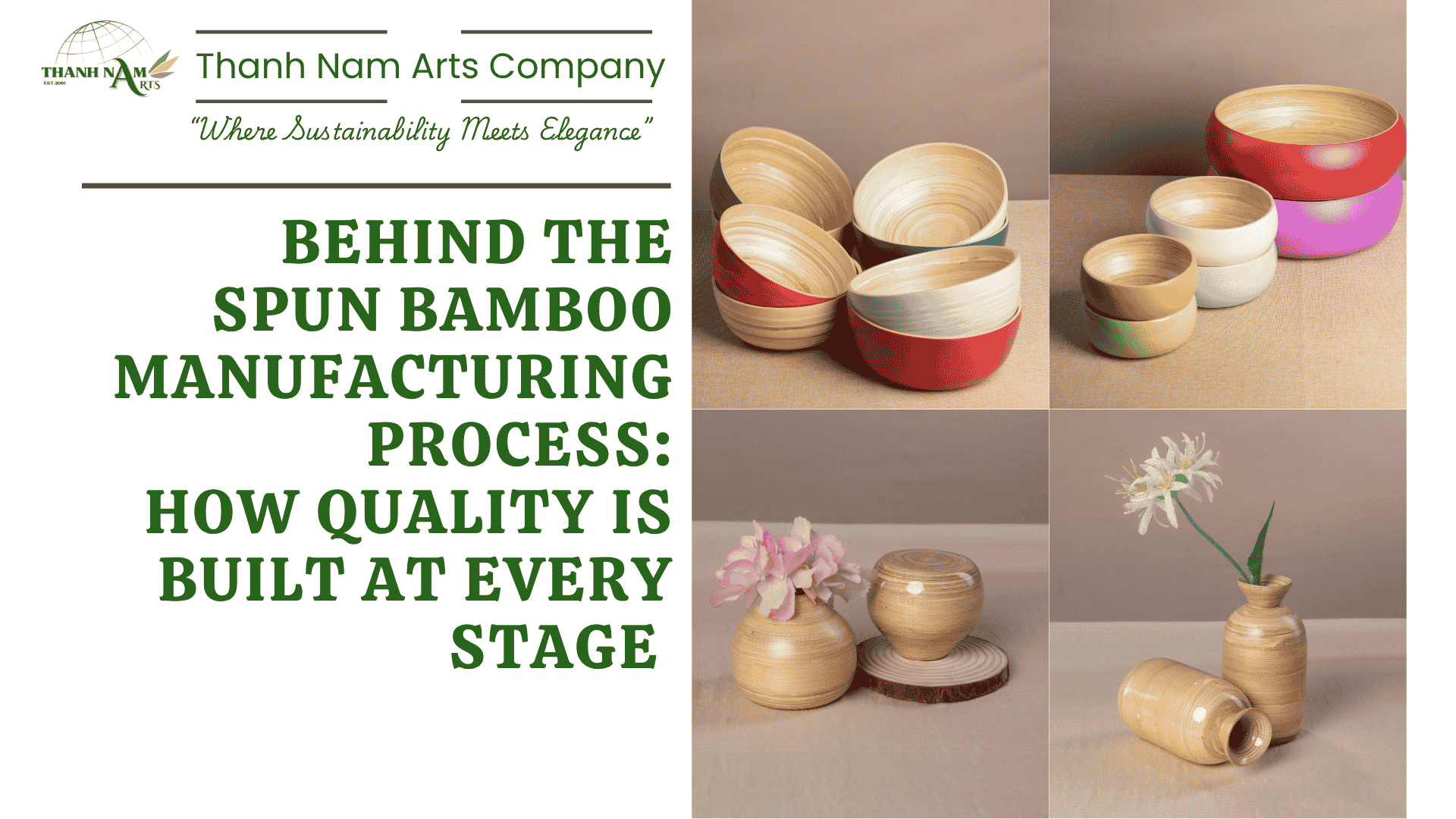 spun bamboo manufacturing process